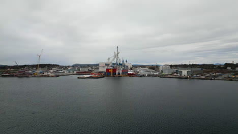 Rosenberg-shipyard-in-Stavanger-in-Norway