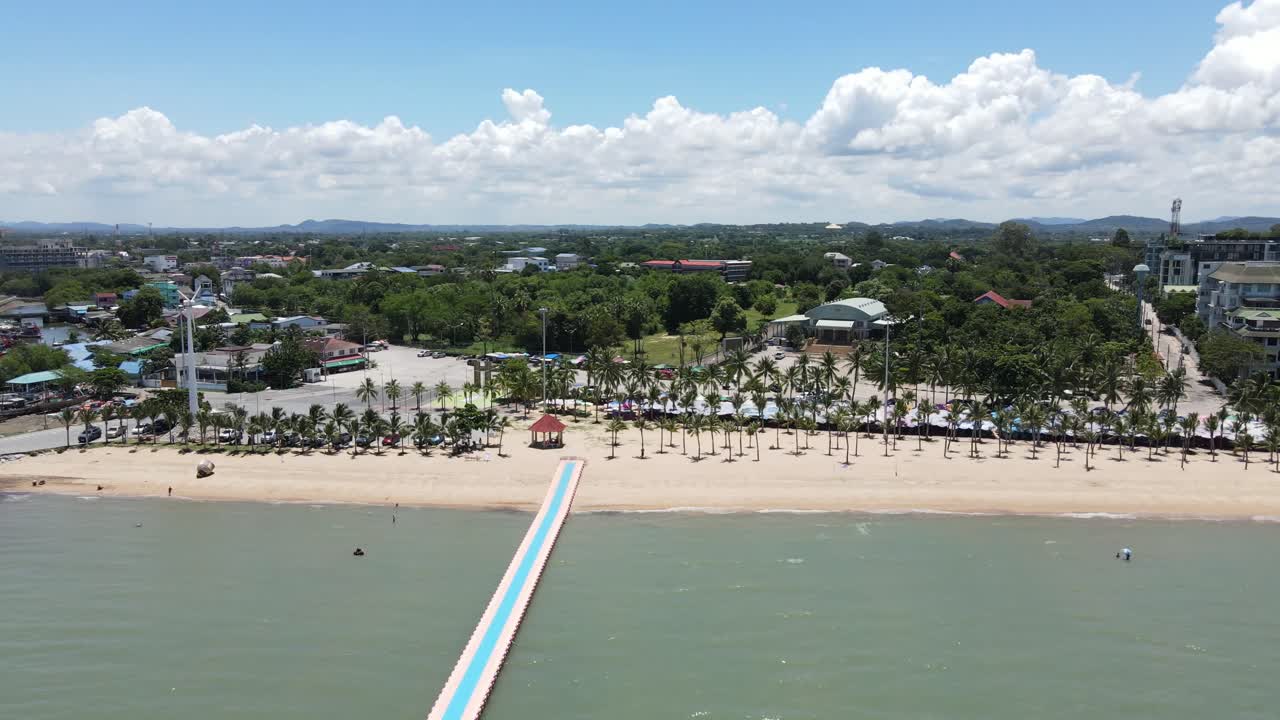 태국 의 아름다운 해변 의 공중 풍경