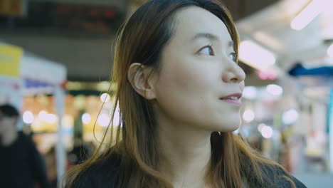 young woman traveling in taiwan