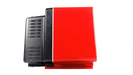 televisor rojo 08