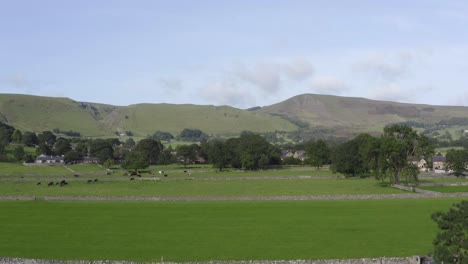 drone shot approaching castleton 01