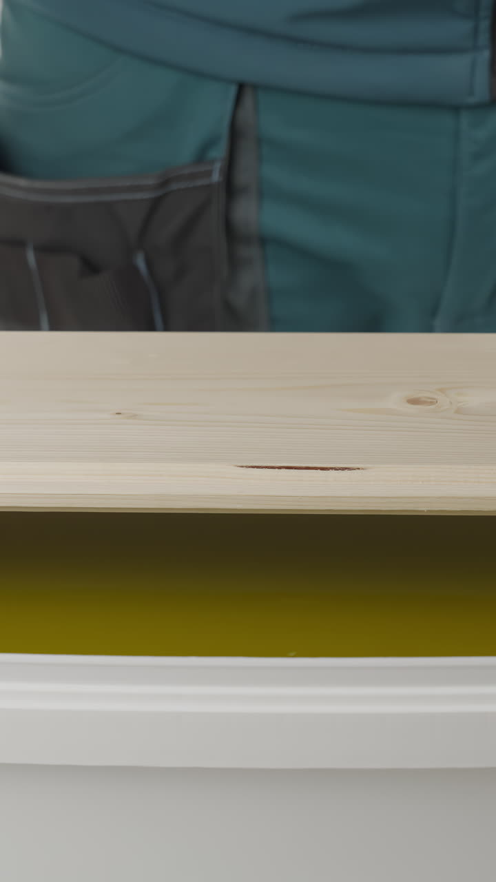 Painting a Wood Plank