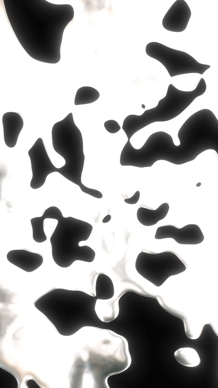 Motivo liquido astratto in bianco e nero