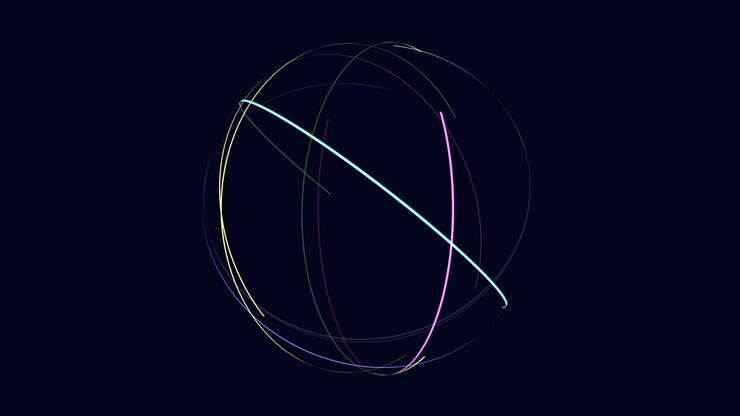 Un simbolo circolare semplice ma versatile con linee che si estendono, adatto a varie rappresentazioni come un bersaglio, un pianeta o un abbellimento di design