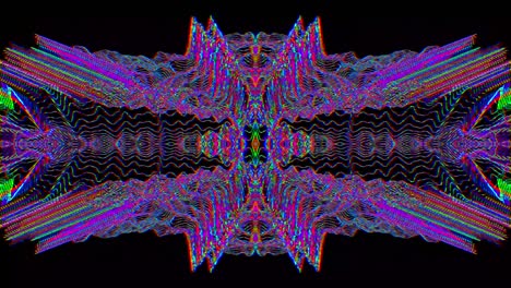 abstracto mala imitación de televisión la luz se filtra el fondo holográfico