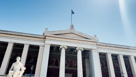 majestic academy of athens building at national and kapodistrian university