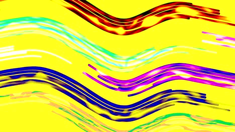 líneas abstractas en movimiento. 4k, bucle sin costuras.