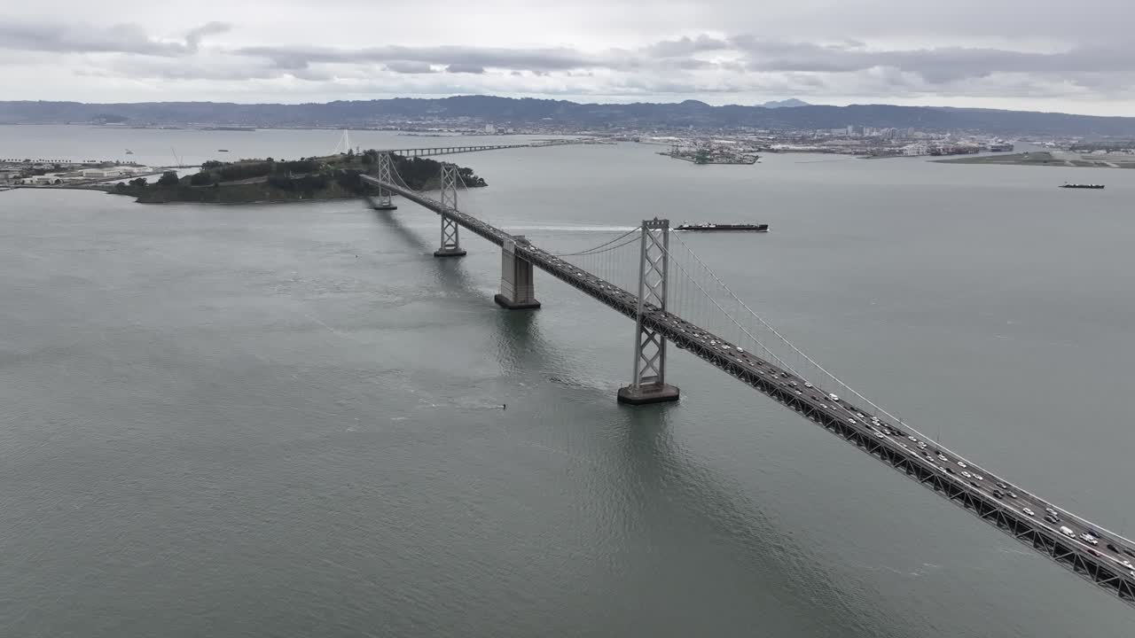 샌프란시스코 베이 브리지 (san francisco bay bridge) 의 풍경