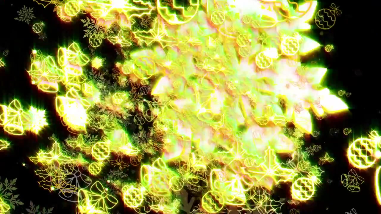 Weihnachtliche digitale Kunst
