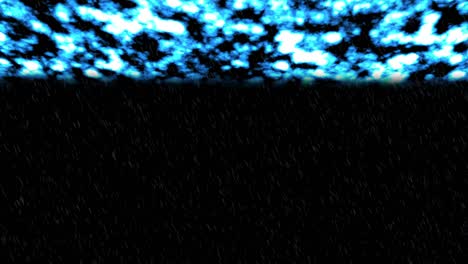 dramática tormenta cielo lluvia y trueno 4k