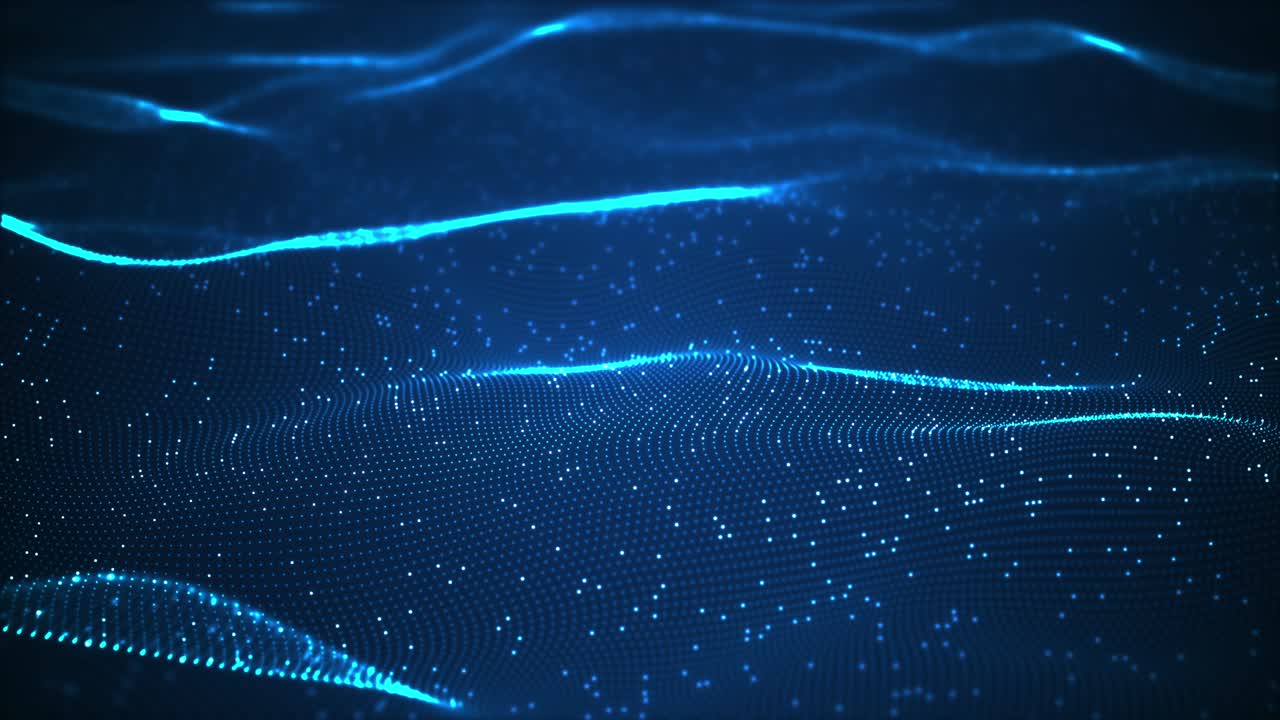 Technology digital wave background concept.