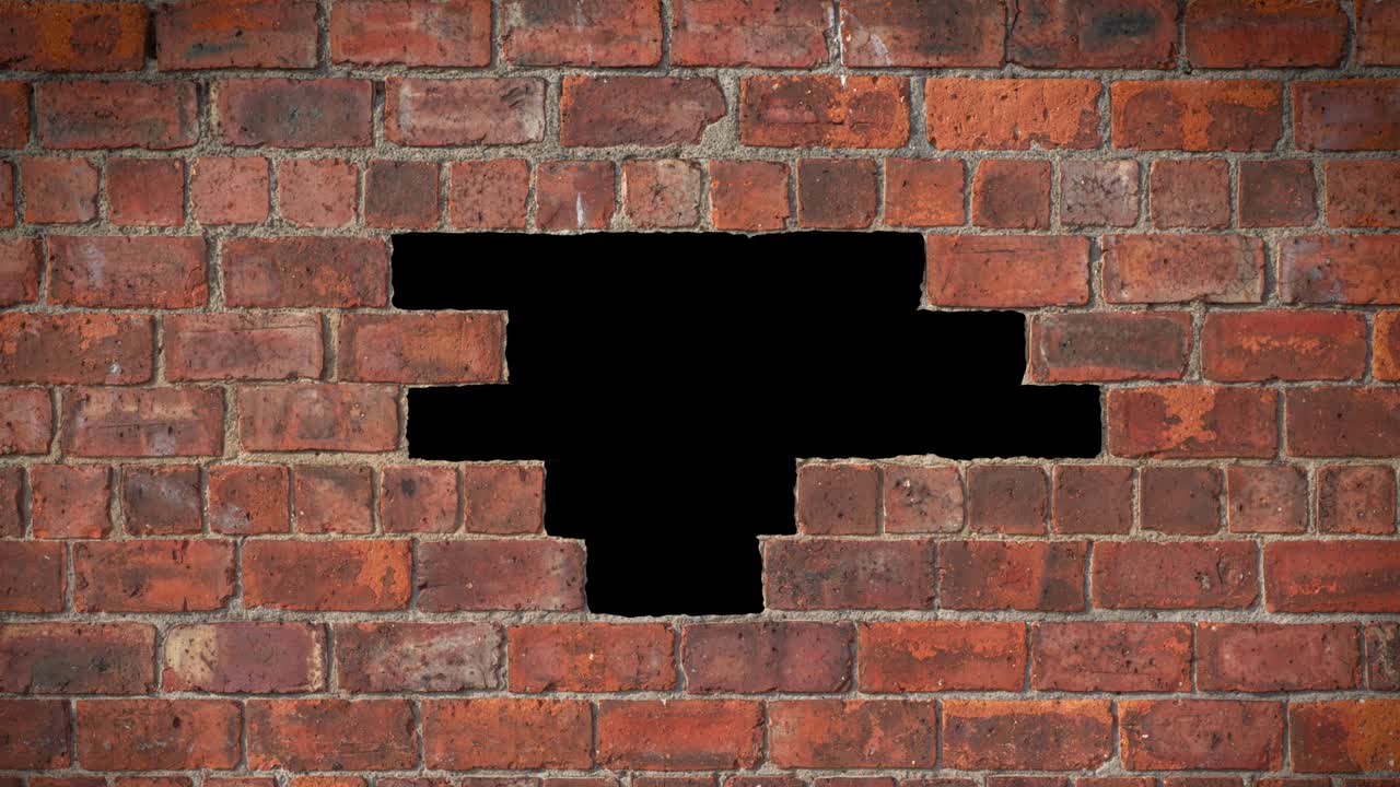 은 벽돌 벽에 구이