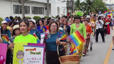 lgbtq+ pride parade in thailand