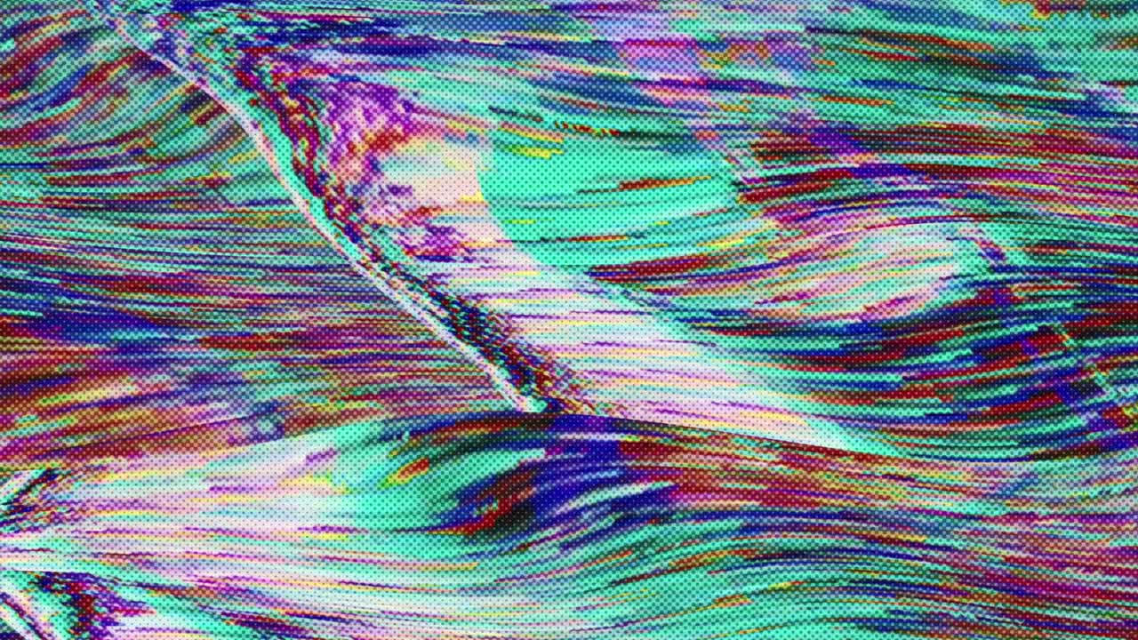 error casual de los datos geométrico nostálgico fondo holográfico