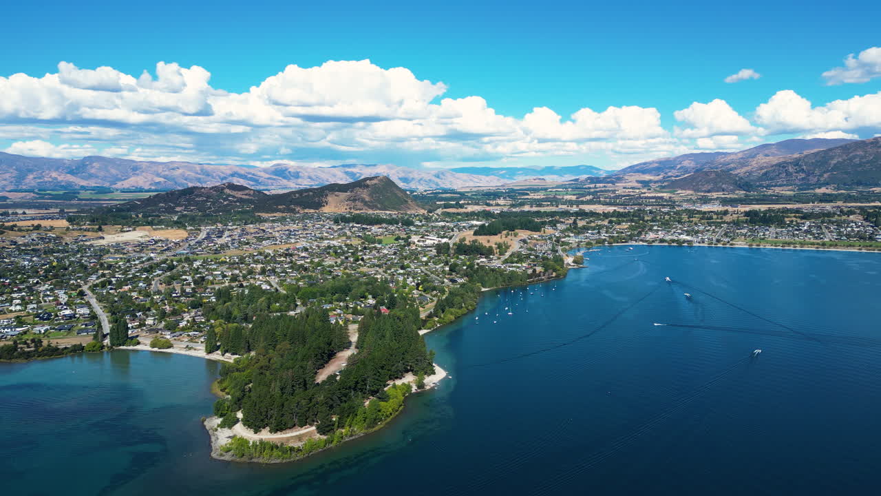 Vista sul lago di Wanaka