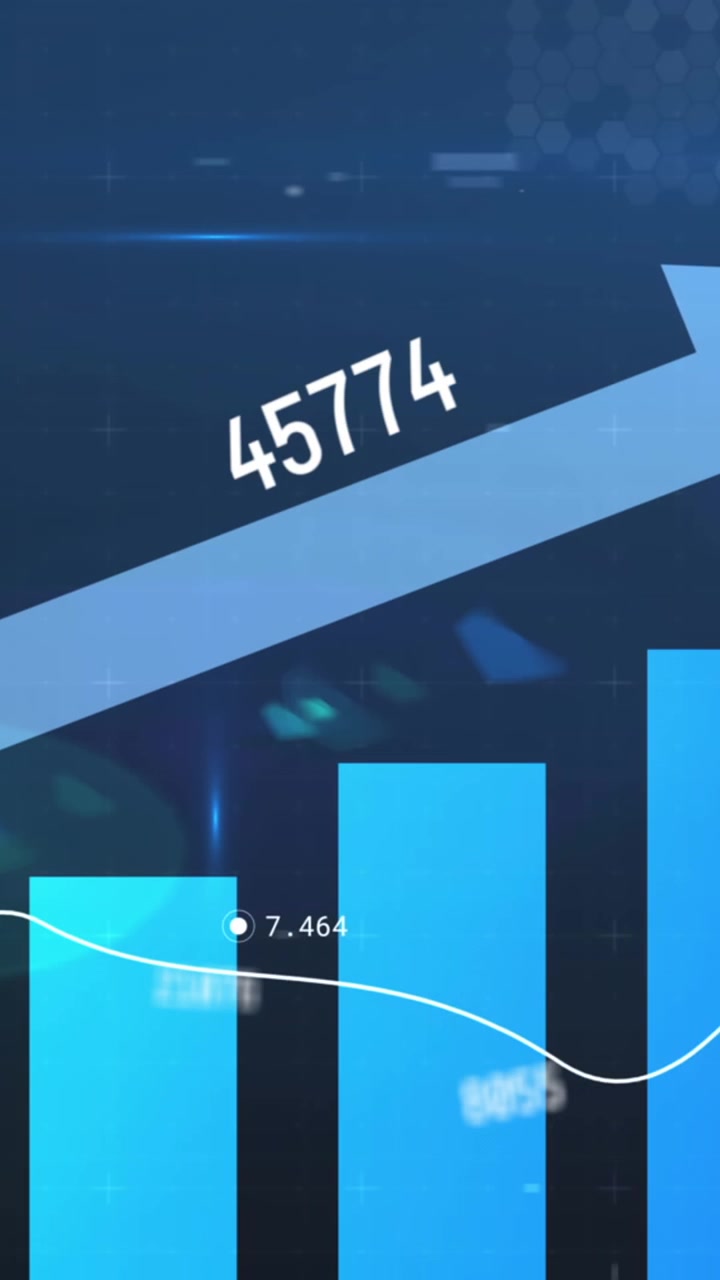 Animation of financial data processing