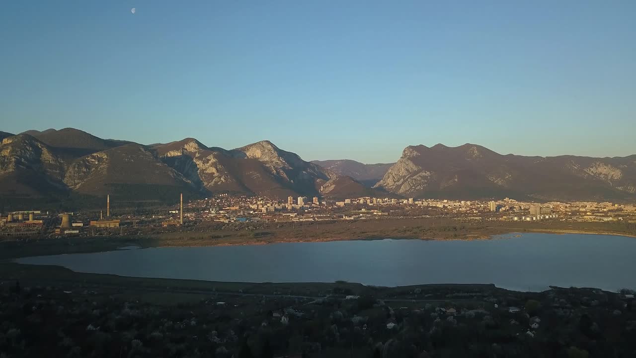 vratsa의 도시, 불가리아, 호수