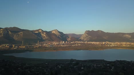 ciudad de vratsa, bulgaria, lago