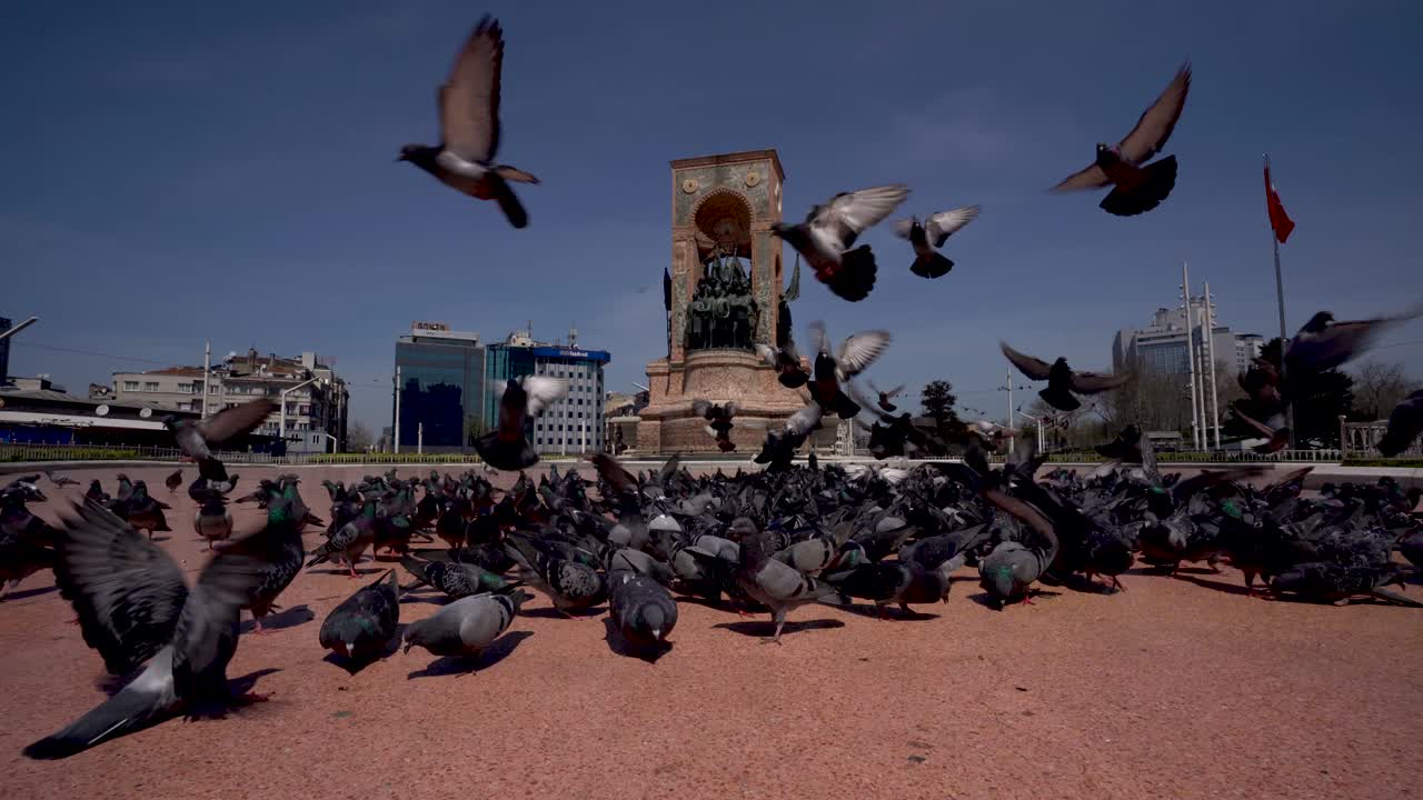 타크시마 광장과 아타르크 기념비, 코로나19 팬데 코너푸어