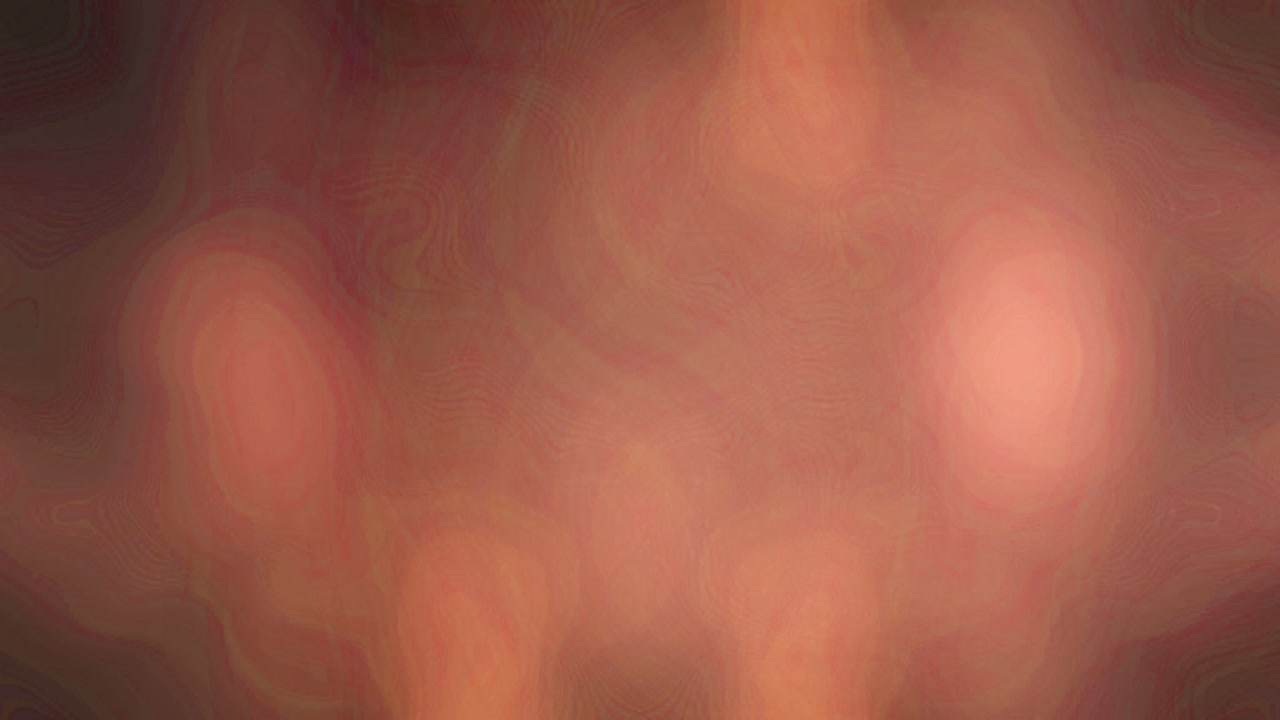 luz naranja parpadeante sobre fondo negro