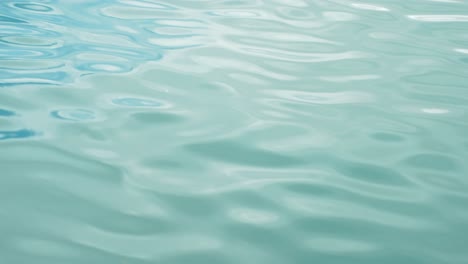 water ripples in pool, closeup