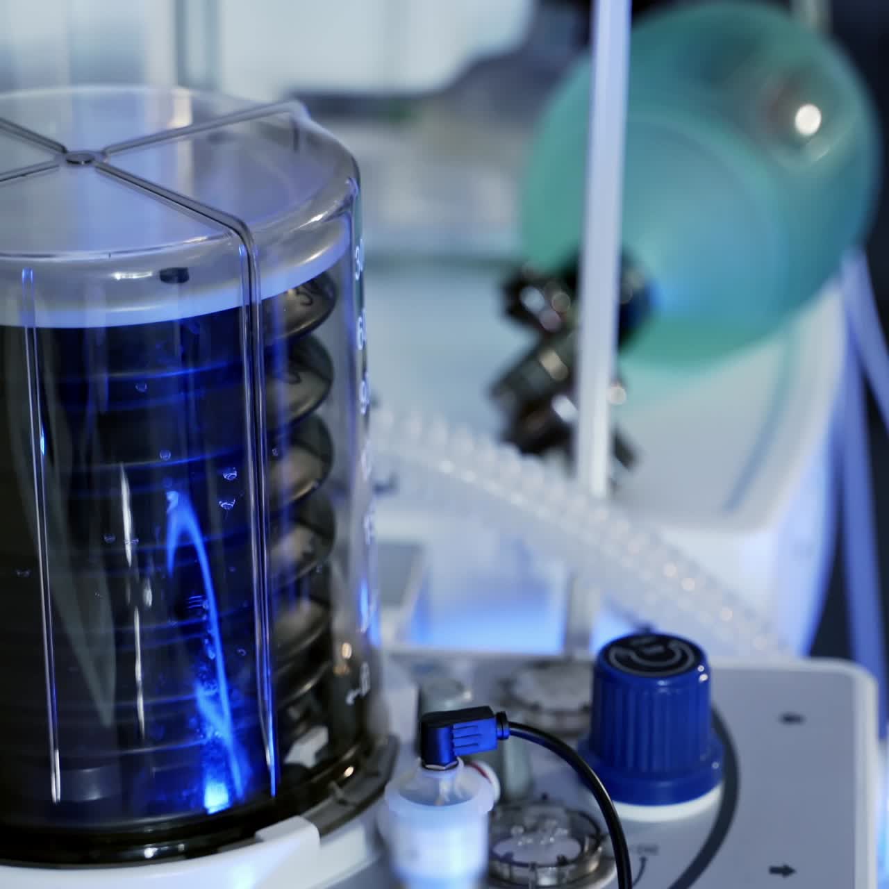 Clinical ventilation apparatus in hospital