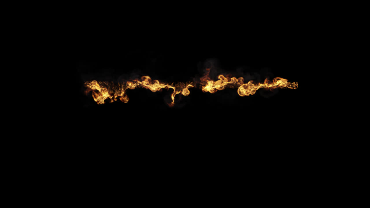 Abstrakt brandstrøm