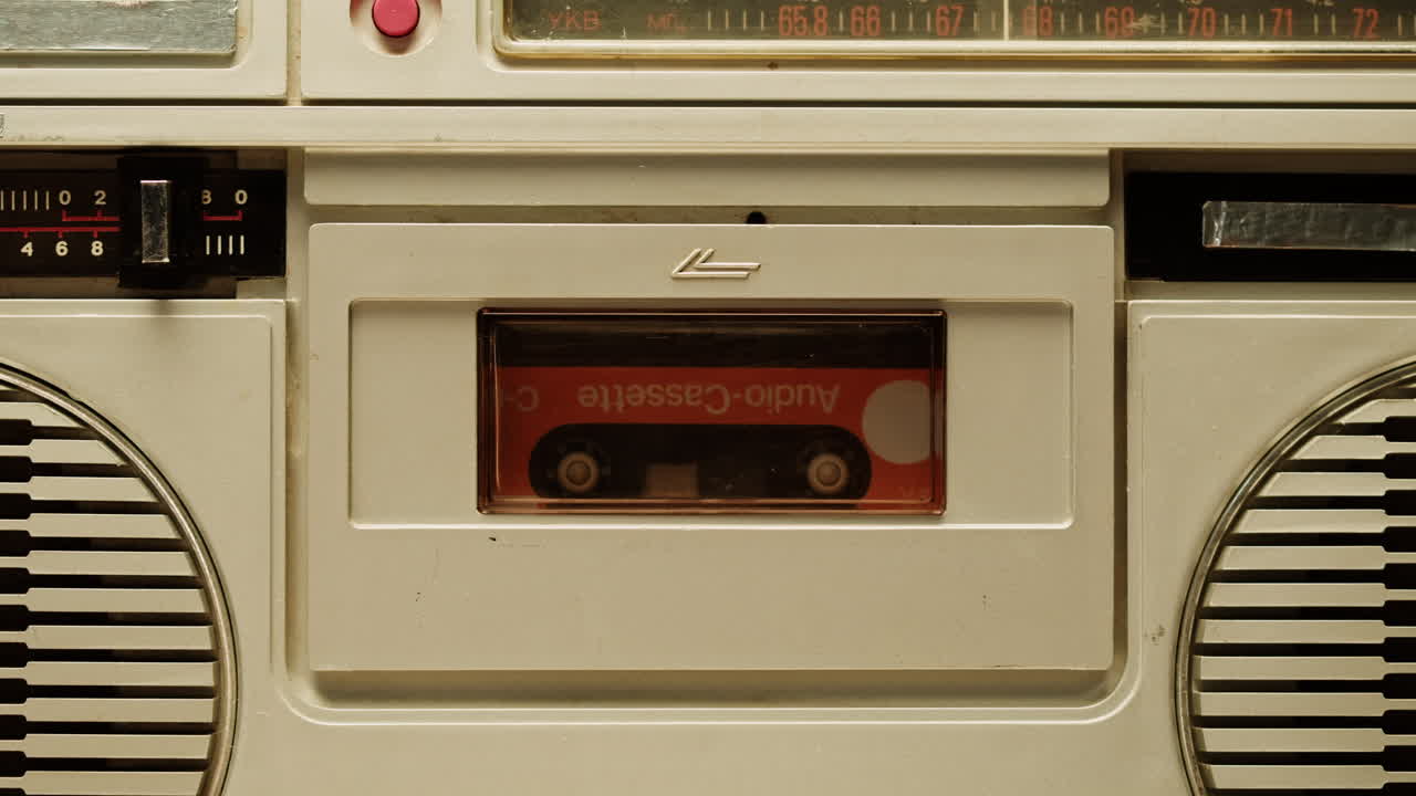 Vintage Cassette Player