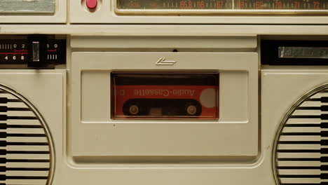 vintage cassette player