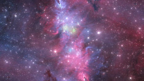 viajes espaciales interestelares profundos con misteriosas nebulosas