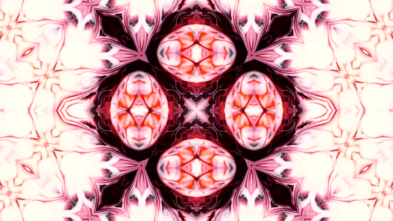 movimiento de fondo de kaleidoscopio abstractamente colorido