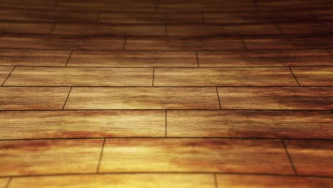 caminar en el suelo de madera con espacio de copia. correr y caminar dar pasos. cerrar el pie del corredor. concepto de desafío de negocio. animación de bucle.