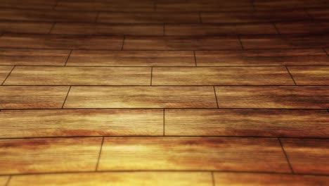 walking on wooden floor with copy space. run and walk take steps. close up of runner's foot. business challenge concept. loop animation.