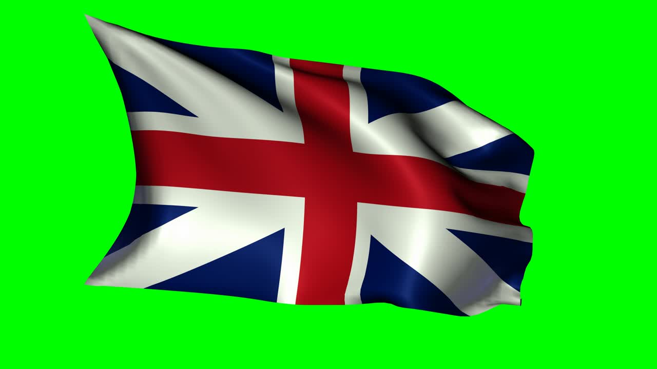 영국 발이 바람에 흔들리고 있다.