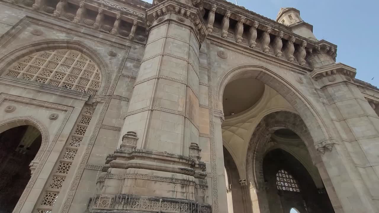 Gateway of India – Iconic arch monument in Colaba, Mumbai, overlooking the Arabian Sea, Mumbai