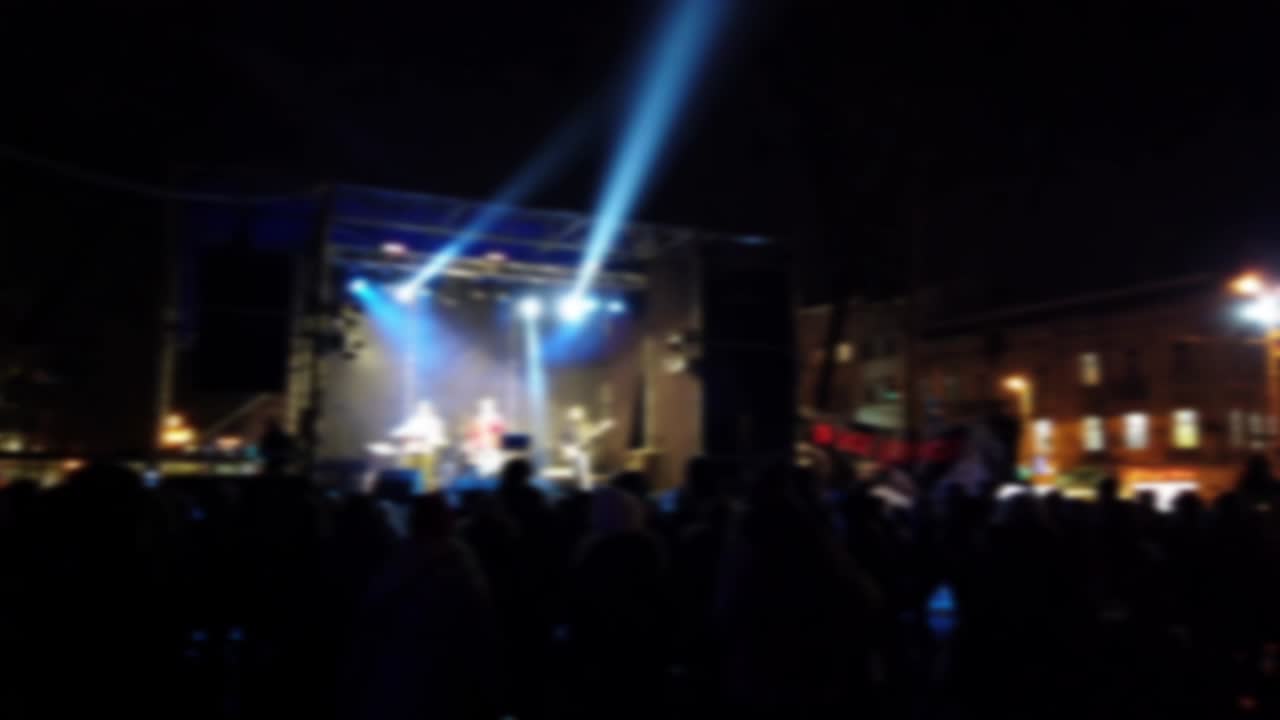 Riprese del concerto sul palco