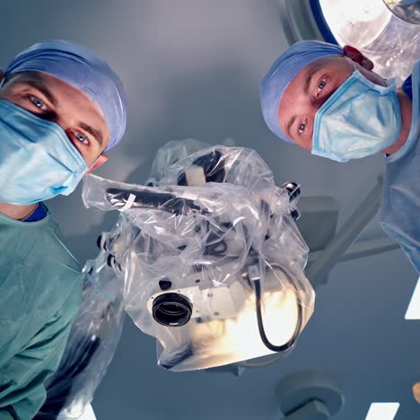 surgeons perform operation