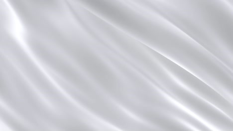 abstract white waving cloth flying away opening loop background.