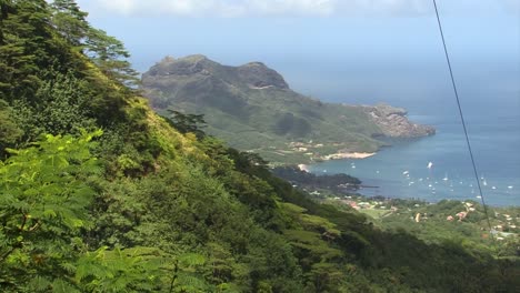 taiohae bay, nuku hiva, marquesas islands, french polynesia