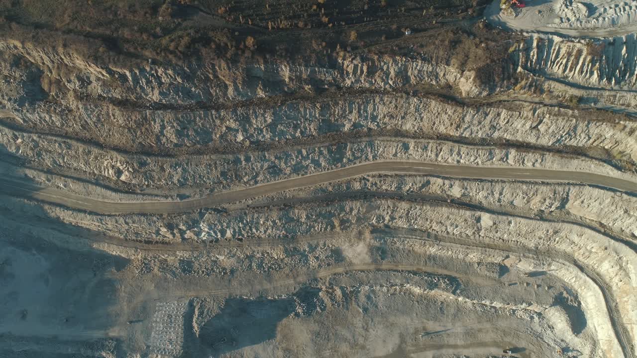 Aerial View of a Quarry