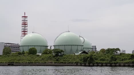 tanque de gasolina en japón, el paisaje de tokio 2022