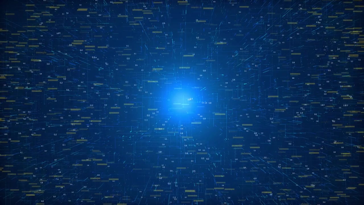4k big data visualization 3d virtual reality space vr cyberspace crypto currency concept grid