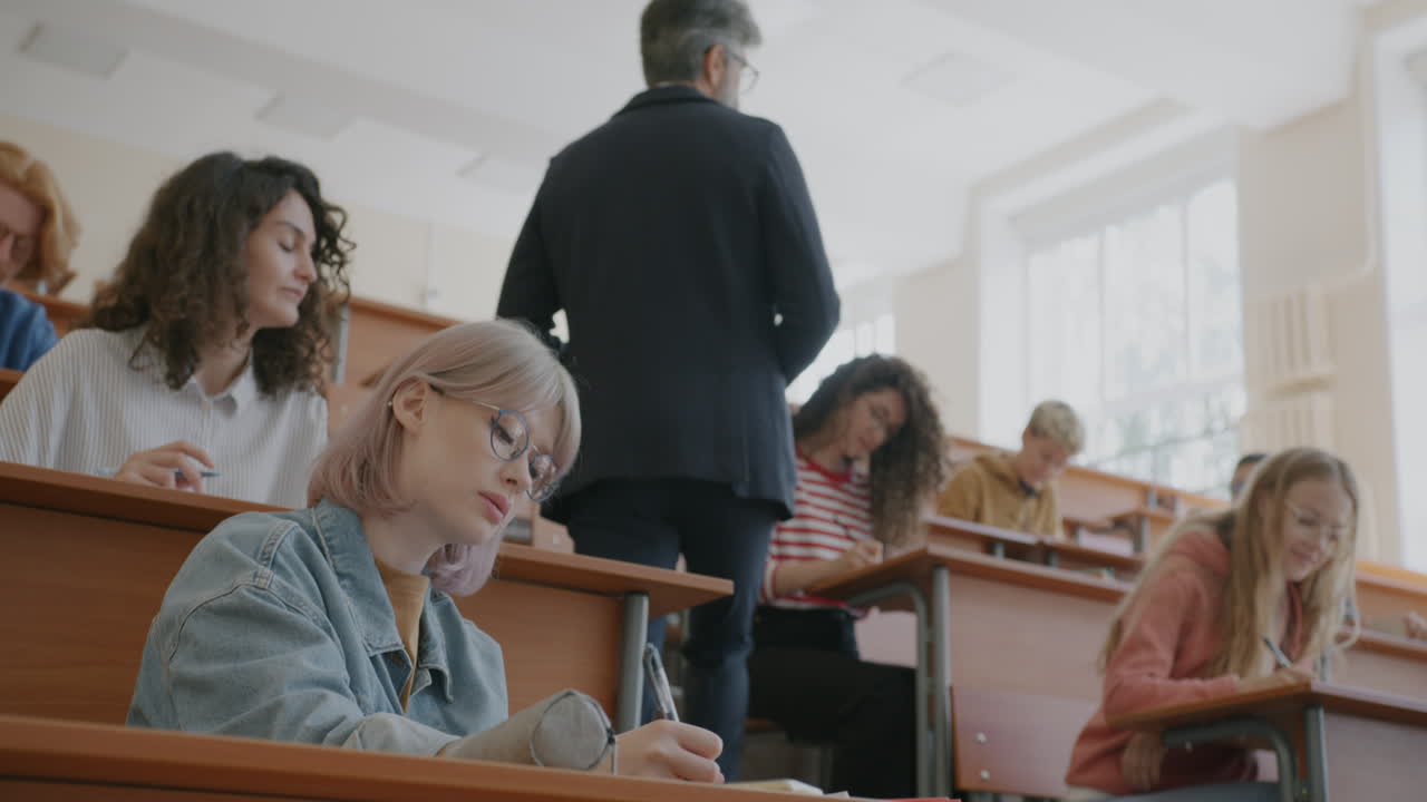 Students in a Lecture Hall