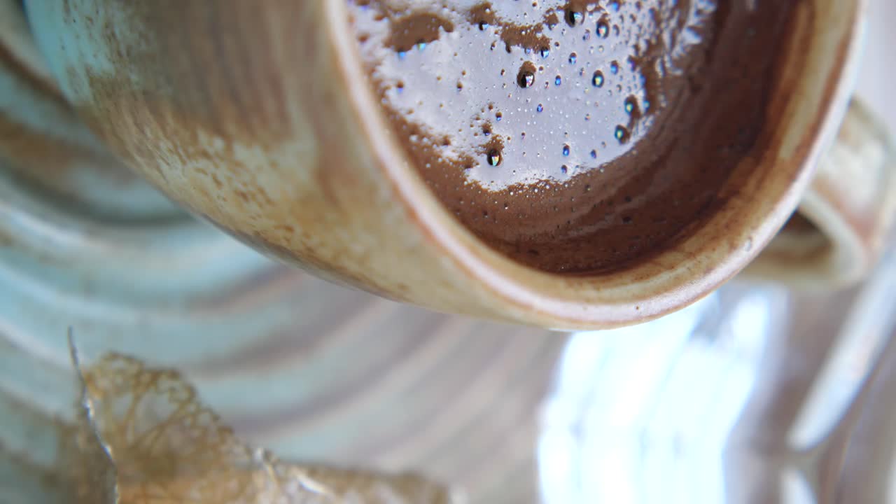 Close-up of Turkish coffee