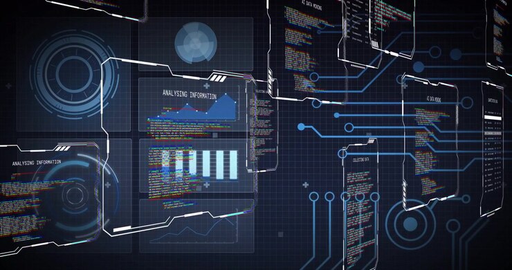 Vertical video: Animating data panels sliding, linking to code panels on grid, updating charts