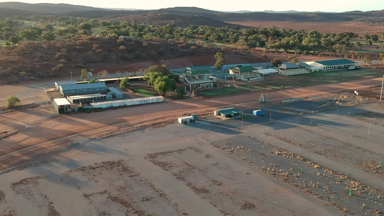Building at the Broken Hill race track