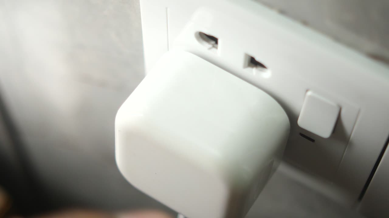 enchufando un dispositivo