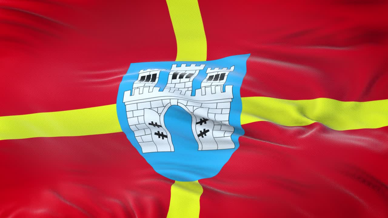 지토미르 오블라스트 (우크라이나) 의 발이 바람에 흔들리고 있으며 매우 상세한 직물 질감입니다.