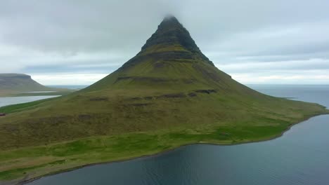 a beautiful closer look, 4k drone, aerial cinematic shots of mt