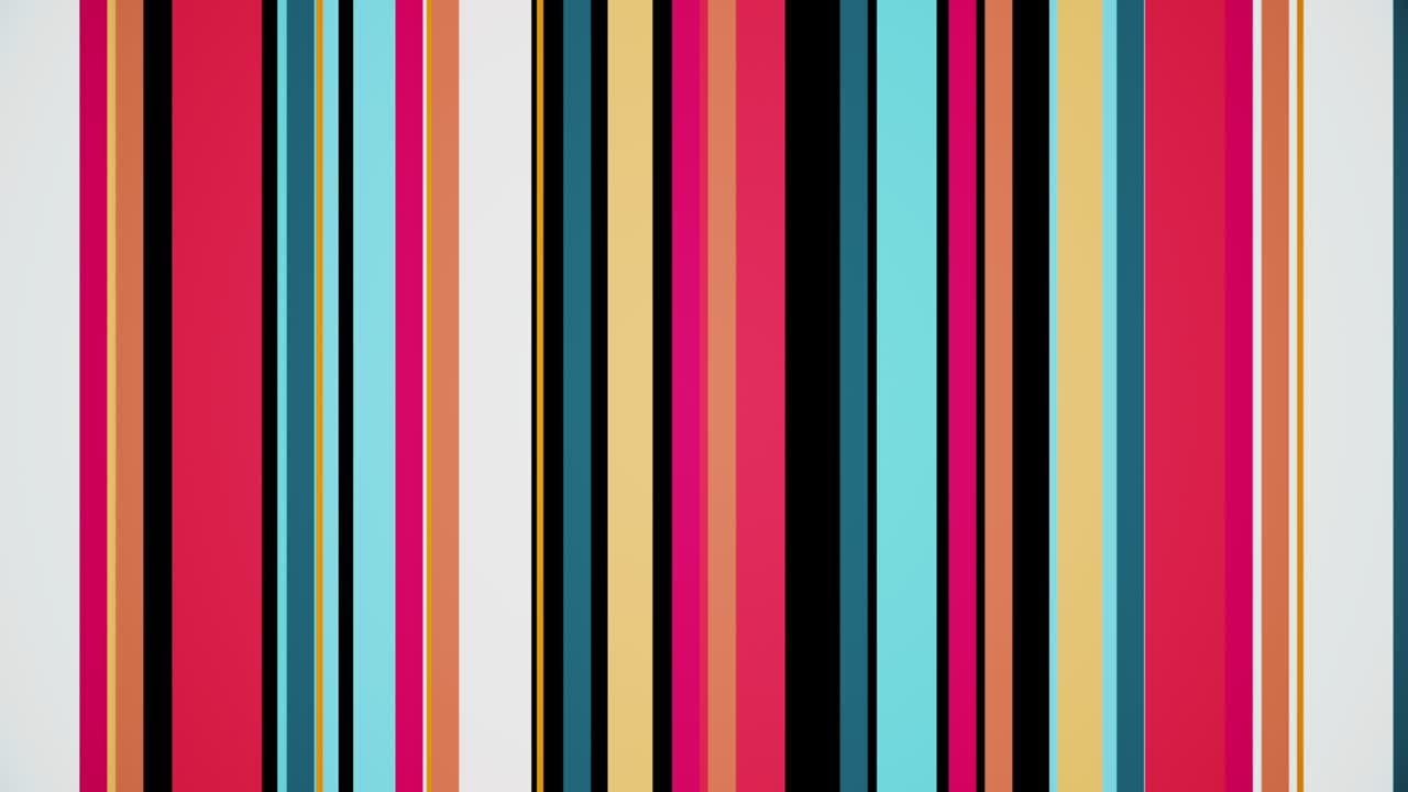 filas de colores que se mueven lentamente sobre un fondo oscuro, un fondo de transición